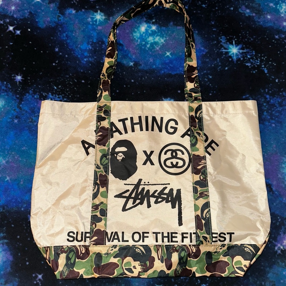 BAPE x Stussy 2011 Tote Bag